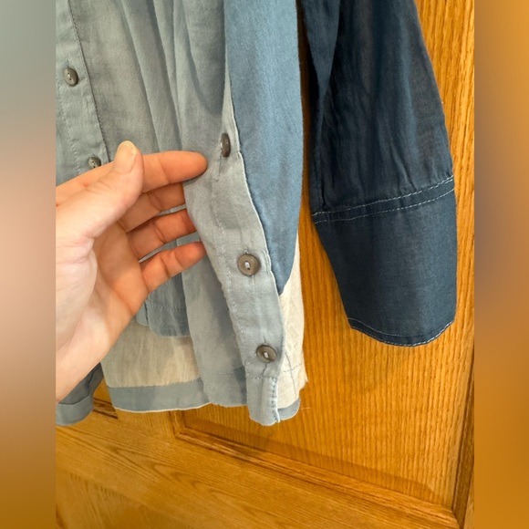 FP Rainbow Rays Blue Button Up - Picture 4 of 8